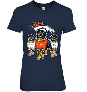 Denver Broncos Rottweilers fan shirt