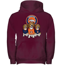 Load image into Gallery viewer, Denver Broncos Beagles fan shirt
