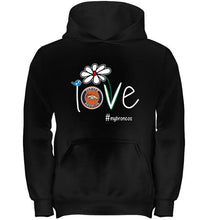 Load image into Gallery viewer, Love my Broncos Denver Broncos daisy fan shirt
