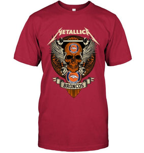 Metallica Denver Broncos shirt