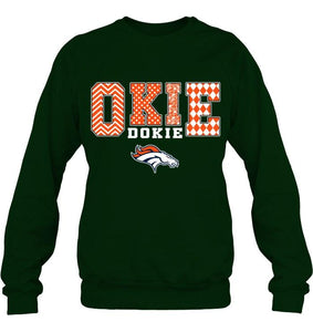 Okie dokie Denver Broncos fan shirt