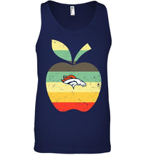 Load image into Gallery viewer, Denver Broncos teacher apple retro shirt
