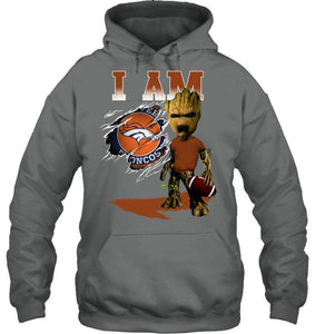 I am Denver Broncos groot shirt