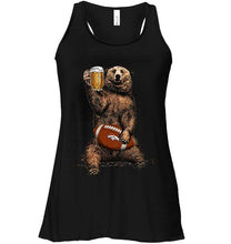 Load image into Gallery viewer, Denver Broncos Beer drinking bear shirt
