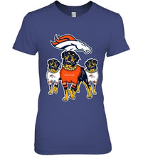 Load image into Gallery viewer, Denver Broncos Rottweilers fan hoodie
