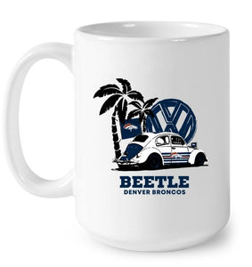 Denver Broncos beetle car volkswagen shirt