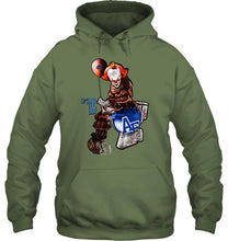 Load image into Gallery viewer, IT Boise State Broncos in toilet halloween hoodie
