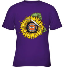 Load image into Gallery viewer, sunflower Denver Broncos fan shirt
