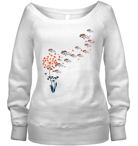 Denver Broncos dandelion shirt