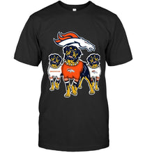 Load image into Gallery viewer, Denver Broncos Rottweilers fan shirt
