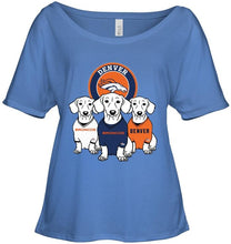 Load image into Gallery viewer, Dachshund Denver Broncos shirt
