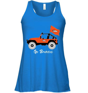 Go Denver Broncos Jeep shirt