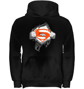 Denver Broncos Superman Ripped shirt