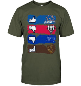 Boise State Broncos like fan shirt