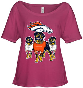 Denver Broncos Rottweilers fan hoodie