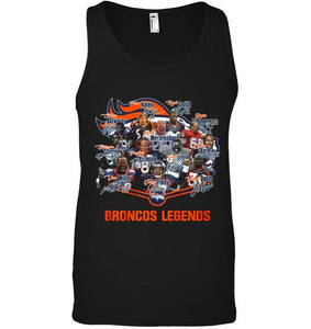 Denver broncos legends signed shirt