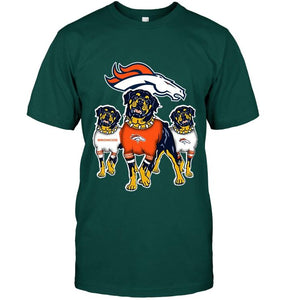 Denver Broncos Rottweilers fan shirt