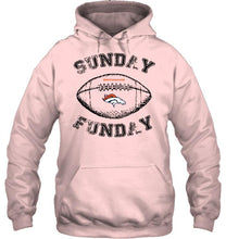 Load image into Gallery viewer, Sunday funday Denver Broncos lover shirt
