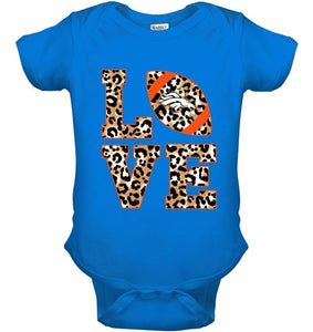 Love Denver Broncos panther pattern shirt