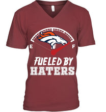 Load image into Gallery viewer, Denver Broncos fueled by haters shirt
