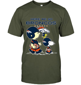 Here we go Denver Broncos snoopy shirt