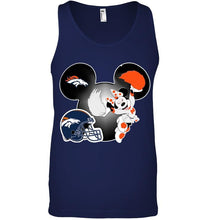 Load image into Gallery viewer, Denver Broncos Minnie cheerleader shirt
