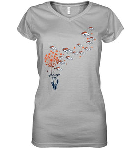 Denver Broncos dandelion shirt