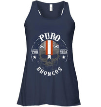 Load image into Gallery viewer, Puro Denver Broncos por vida fan shirt
