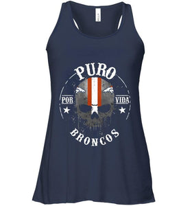 Puro Denver Broncos por vida fan shirt