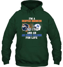 Load image into Gallery viewer, i'm a Denver Bronco and an Air Force Falcon for life shirt
