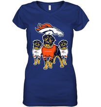 Load image into Gallery viewer, Denver Broncos Rottweilers fan hoodie
