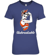 Load image into Gallery viewer, Go Denver Broncos unbreakable girl shirt
