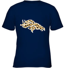 Load image into Gallery viewer, Denver Broncos tiger pattern layer shirt
