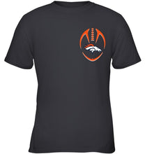 Load image into Gallery viewer, Denver Broncos American flag back shirt
