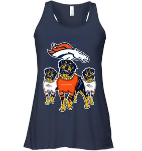 Denver Broncos Rottweilers fan hoodie