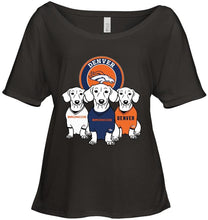 Load image into Gallery viewer, Dachshund Denver Broncos shirt
