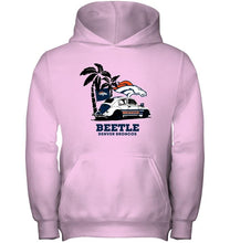 Load image into Gallery viewer, Beetle Denver Broncos on beach shirt
