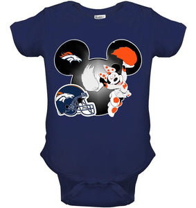 Denver Broncos Minnie cheerleader shirt