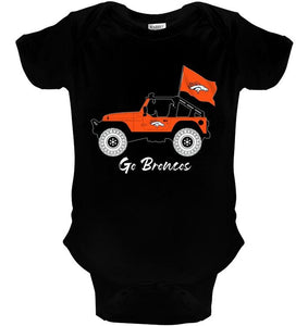 Go Denver Broncos Jeep shirt