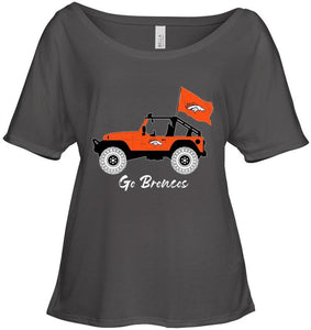 Go Denver Broncos Jeep shirt