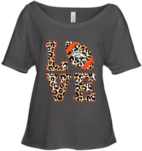 Love Denver Broncos panther pattern shirt