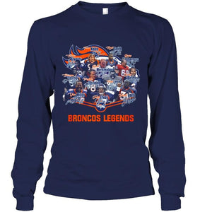 Denver broncos legends signed shirt